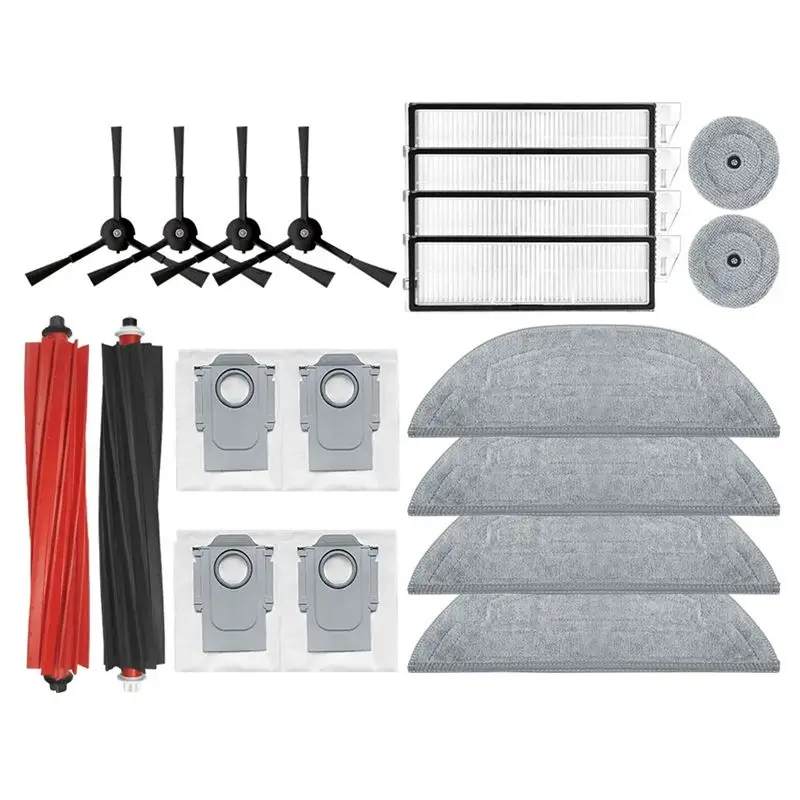 A84X-For Roborock S8 Maxv Ultra Robot Vacuum Spare Replacement Parts Main Side Brush Mop HEPA Filters Dust Bags Accessories
A84X-For Roborock S8 Maxv Ultra Robot Vacuum Spare Replacement Parts Main Side Brush Mop HEPA Filters Dust Bags Accessories