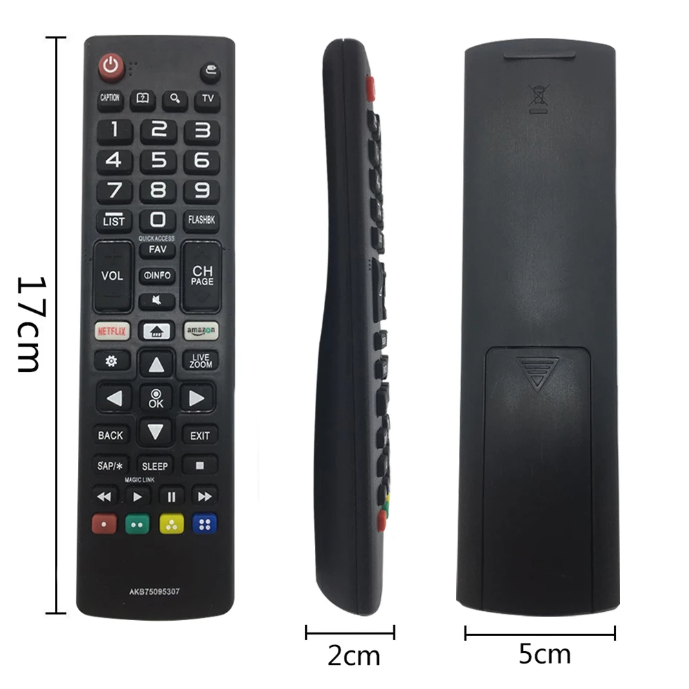 AKB74915324 Universal Remote Control for LG TVs Models 40UH63 40UH65 43UH61 43UH62 49UH60 49UH62 55UH62 55UH65 32LH604 43LH590
AKB74915324 Universal Remote Control for LG TVs Models 40UH63 40UH65 43UH61 43UH62 49UH60 49UH62 55UH62 55UH65 32LH604 43LH590