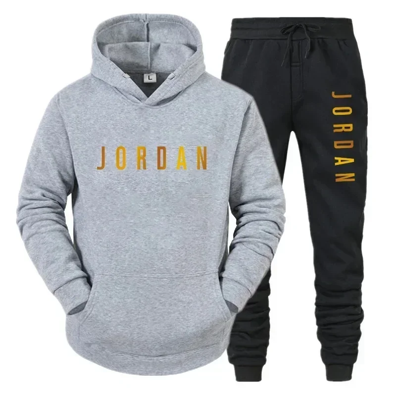 2026Men's Casual pullover hoodie + Jogging Pants Set Spring and Autumn Fashion fitness sportswear two-piece set
2026Men's Casual pullover hoodie + Jogging Pants Set Spring and Autumn Fashion fitness sportswear two-piece set