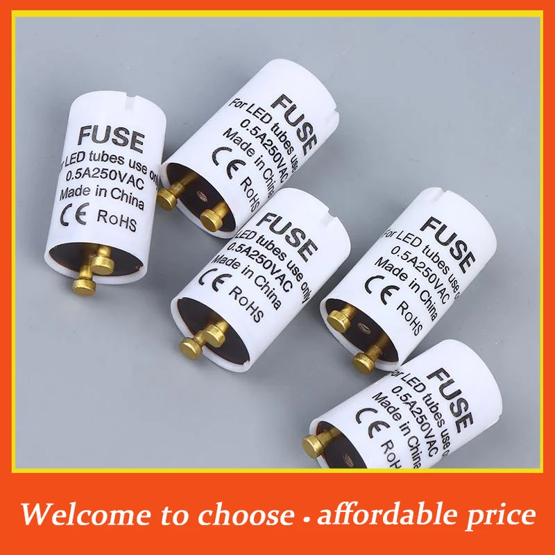 。CA 1pc new Starter T8 LED 5pcs/lot LED Sterter T8 LED 0.5A/250V HRC Type Fuse CE RoHS Compliant LEDT8 Fuse Starter*
。CA 1pc new Starter T8 LED 5pcs/lot LED Sterter T8 LED 0.5A/250V HRC Type Fuse CE RoHS Compliant LEDT8 Fuse Starter*