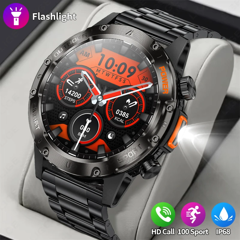 LIGE Smart Watch IP68 Waterproof Original Design For Men Bluetooth Call Health Monitoring Flashlight 100+ Sports Mode Smartwatch
LIGE Smart Watch IP68 Waterproof Original Design For Men Bluetooth Call Health Monitoring Flashlight 100+ Sports Mode Smartwatch