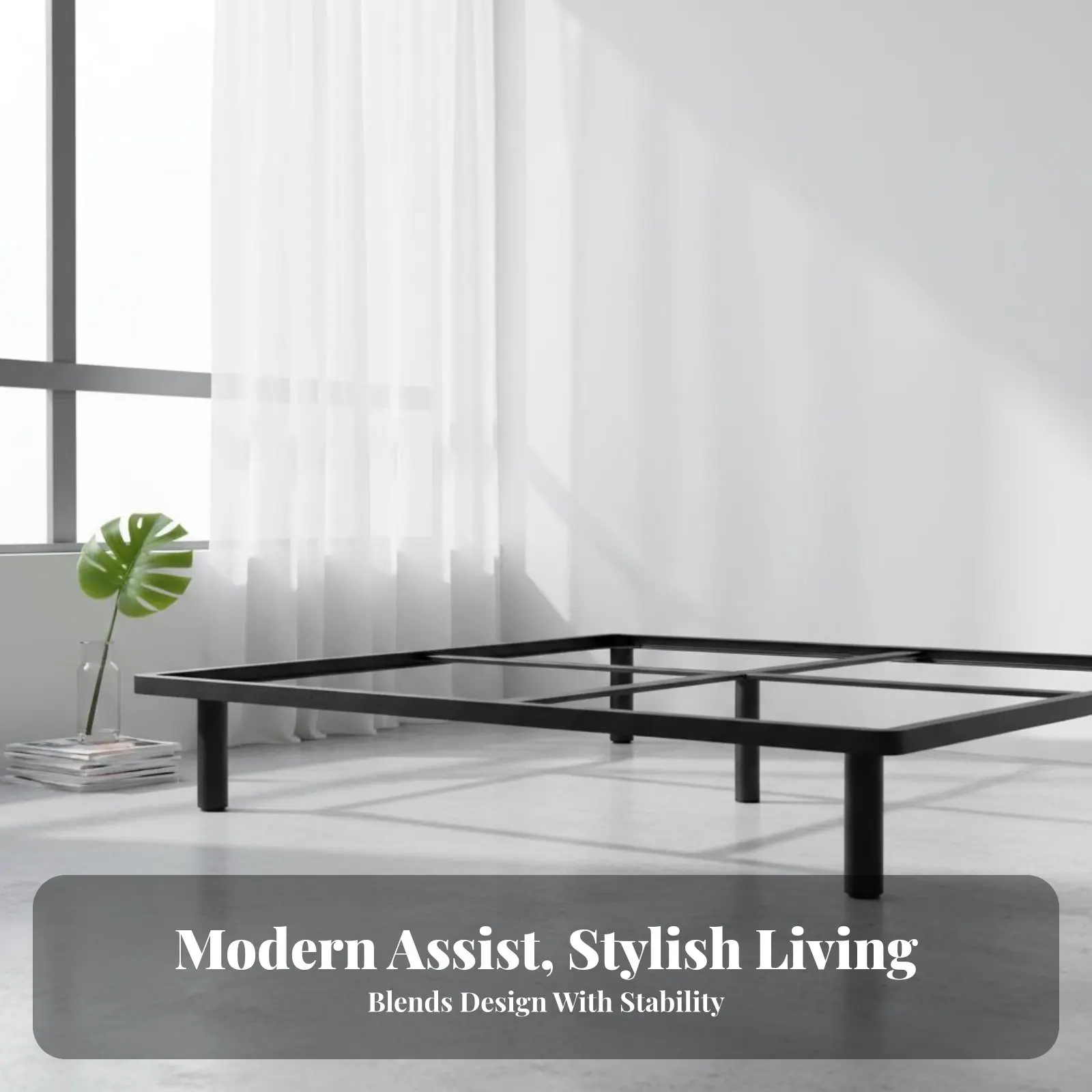 Adjustable Middle Bracing Leg Prevents Sagging Adjustable Slat Bracing Leg sturdyDuty Long-Concludinging for Renters, Bedroom
Adjustable Middle Bracing Leg Prevents Sagging Adjustable Slat Bracing Leg sturdyDuty Long-Concludinging for Renters, Bedroom