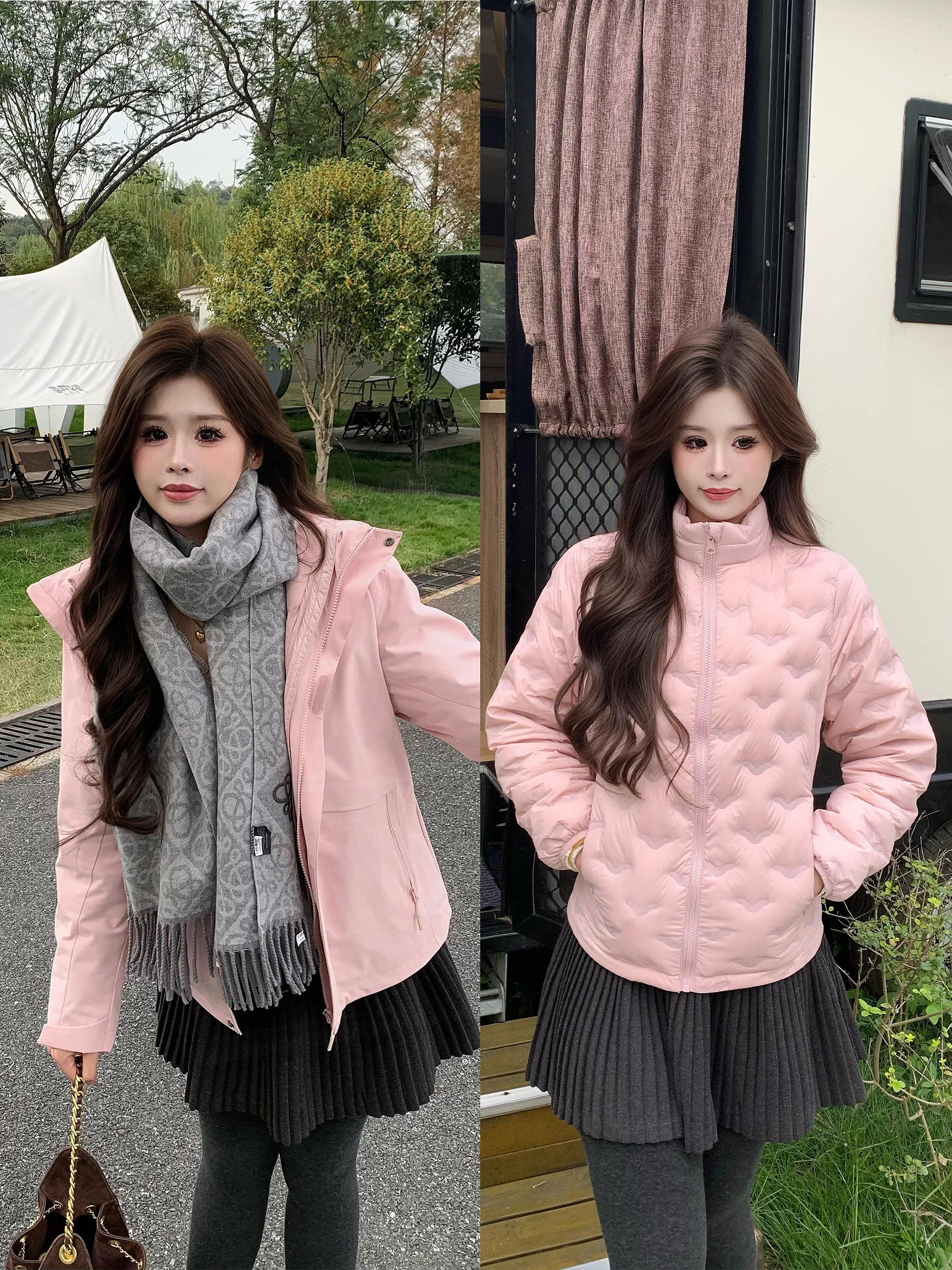 Свободная женская пуховая куртка Li Xiaoxiao Pink Du, теплая повседневная удлиненная куртка с капюшоном и длинными рукавами
Свободная женская пуховая куртка Li Xiaoxiao Pink Du, теплая повседневная удлиненная куртка с капюшоном и длинными рукавами