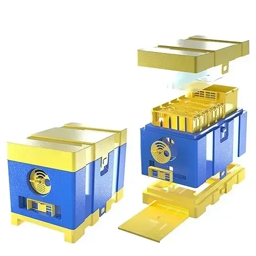 18Pieces/carton Blue Mini Bee Hives Box Queen Rearing Box for Beekeeping
18Pieces/carton Blue Mini Bee Hives Box Queen Rearing Box for Beekeeping