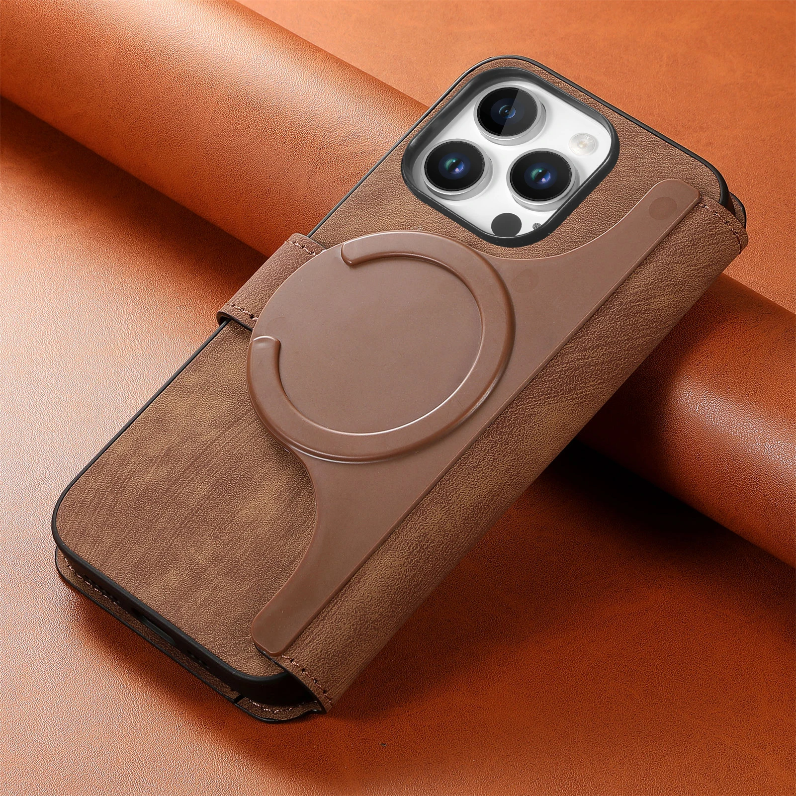 Flip Leather Wallet Case for iPhone 17 Air 16 15 Pro Max 14 Plus 13 12 16E for Magsafe Detachable Card Slot Holder Cover LMW-03
Flip Leather Wallet Case for iPhone 17 Air 16 15 Pro Max 14 Plus 13 12 16E for Magsafe Detachable Card Slot Holder Cover LMW-03