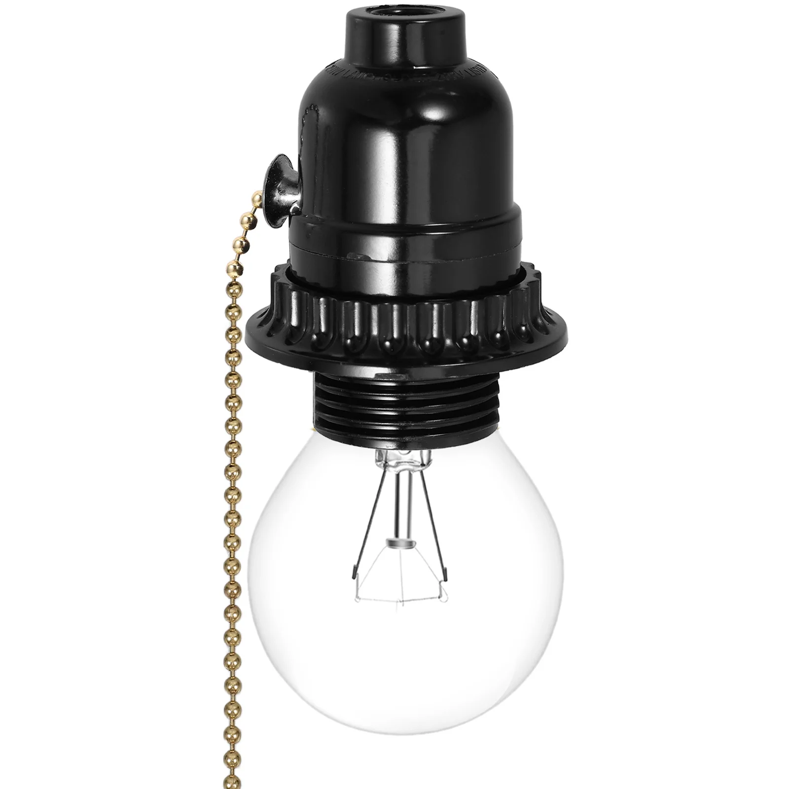 Lampholder with Pull Chain E27 Socket Reliable Lighting Solution Easy Maintenance Lamp Bases Adapter Pull Chain Light Fixture
Lampholder with Pull Chain E27 Socket Reliable Lighting Solution Easy Maintenance Lamp Bases Adapter Pull Chain Light Fixture