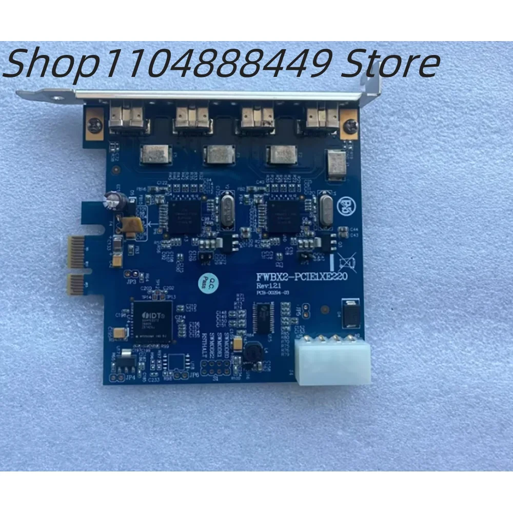 FWBX2-PCIE1XE220 1394B acquisition card
FWBX2-PCIE1XE220 1394B acquisition card
