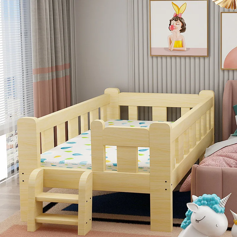 Solid Wood Kids Single Bed For Boy Toddler Non-Toxic Bed With Guardrail For Newborn For Bedroom School Outdoor Use
Solid Wood Kids Single Bed For Boy Toddler Non-Toxic Bed With Guardrail For Newborn For Bedroom School Outdoor Use
