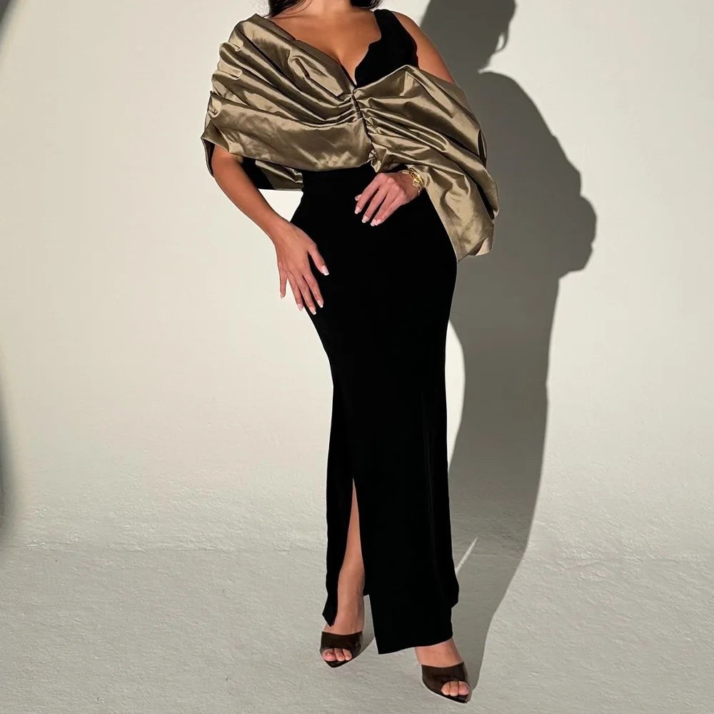 Customized Exquisite Jersey Mermaid One Shoulder Evening Dresses Half Sleeves Special Occasion Gowns Vestido De Festa Formal
Customized Exquisite Jersey Mermaid One Shoulder Evening Dresses Half Sleeves Special Occasion Gowns Vestido De Festa Formal