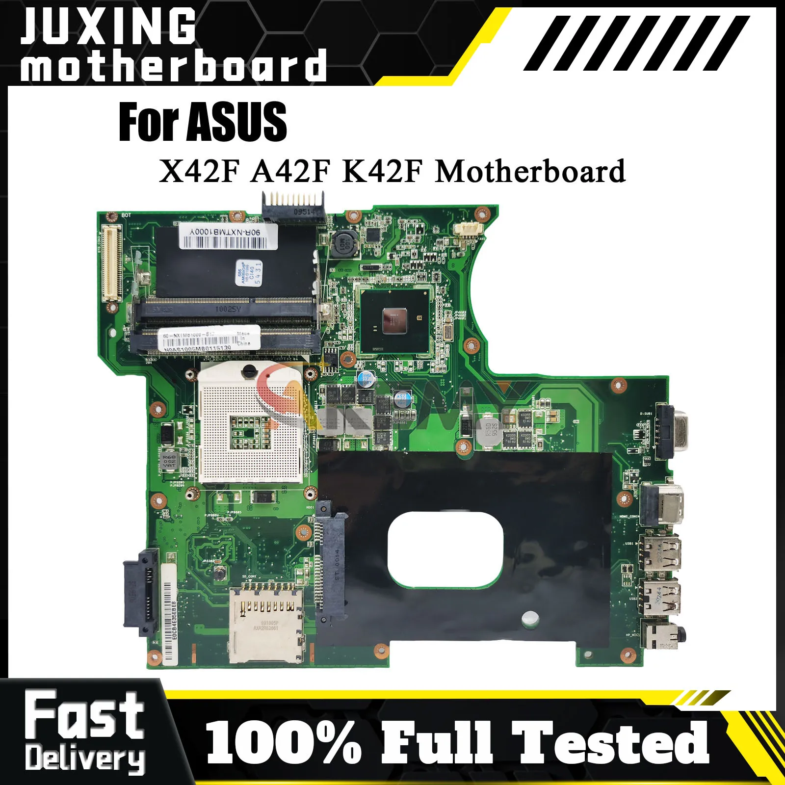 K42F Laptop Motherboard For ASUS A42F K42F K42F X42F Notebook Mainboard This item is in stock 100% tests OK fast shipping
K42F Laptop Motherboard For ASUS A42F K42F K42F X42F Notebook Mainboard This item is in stock 100% tests OK fast shipping