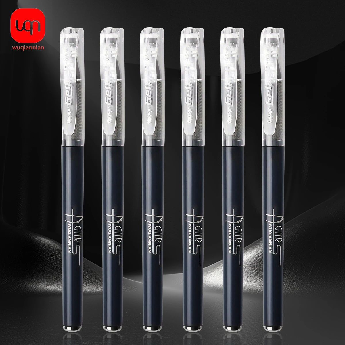 WQN-3/6/12 шт., простая быстросохнущая ручка с черными чернилами 0,5 мм, высококачественная деловая ручка для подписи, офисные и канцелярские принадлежности
WQN-3/6/12 шт., простая быстросохнущая ручка с черными чернилами 0,5 мм, высококачественная деловая ручка для подписи, офисные и канцелярские принадлежности