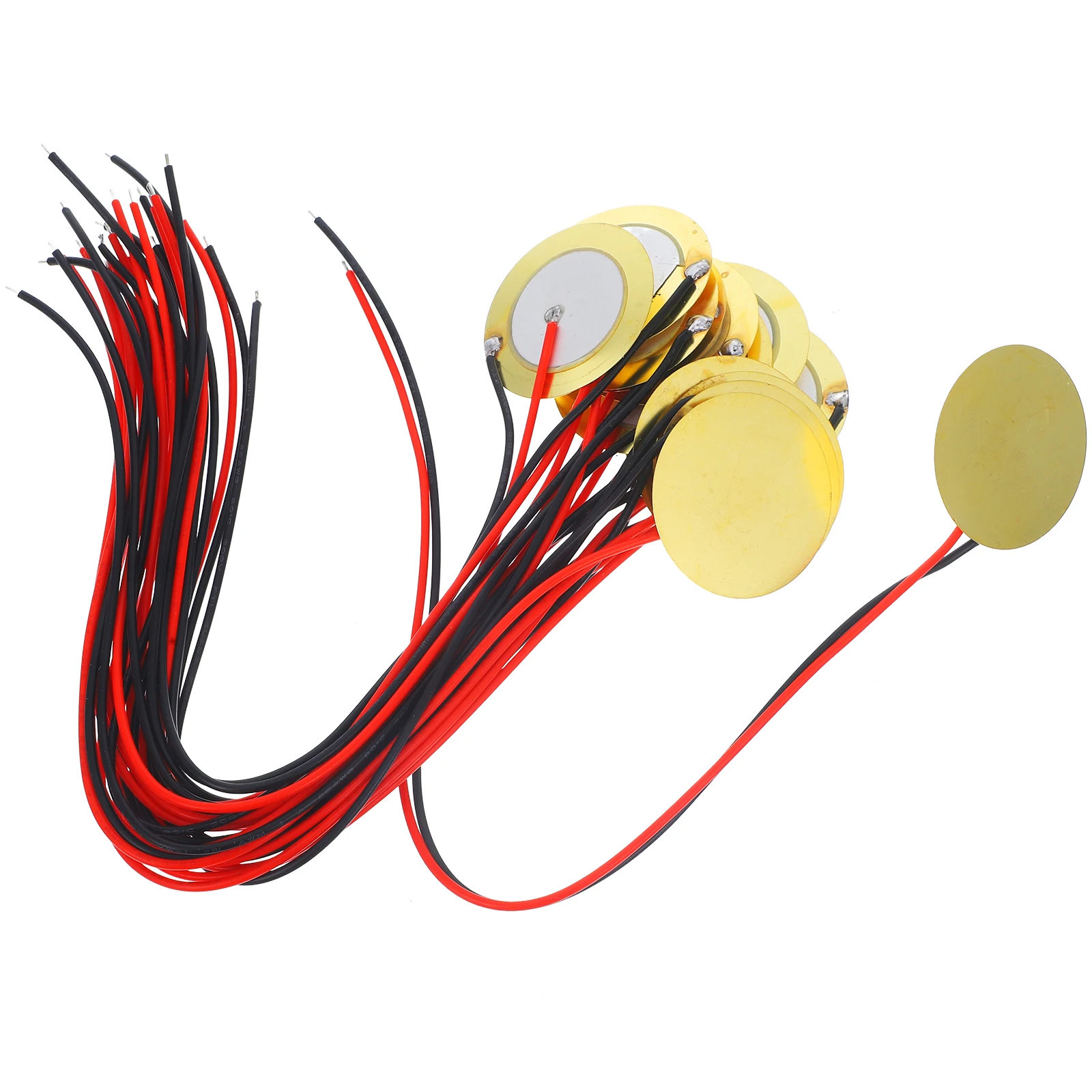 15 Pcs Piezo Pickup Discs 35mm Guitar Drum Acoustic Transducer Contact Microphone Trigger Brass Long Wire 25cm Guitar
15 Pcs Piezo Pickup Discs 35mm Guitar Drum Acoustic Transducer Contact Microphone Trigger Brass Long Wire 25cm Guitar