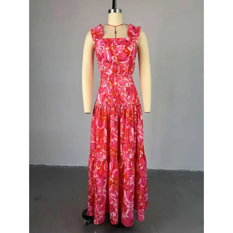 Women Sets Sleeveless Floral Printed Vest +Long Skirts Sets 2025 Summer Beach Sexy Night Party Two 2 Piece Set Outfits
Women Sets Sleeveless Floral Printed Vest +Long Skirts Sets 2025 Summer Beach Sexy Night Party Two 2 Piece Set Outfits