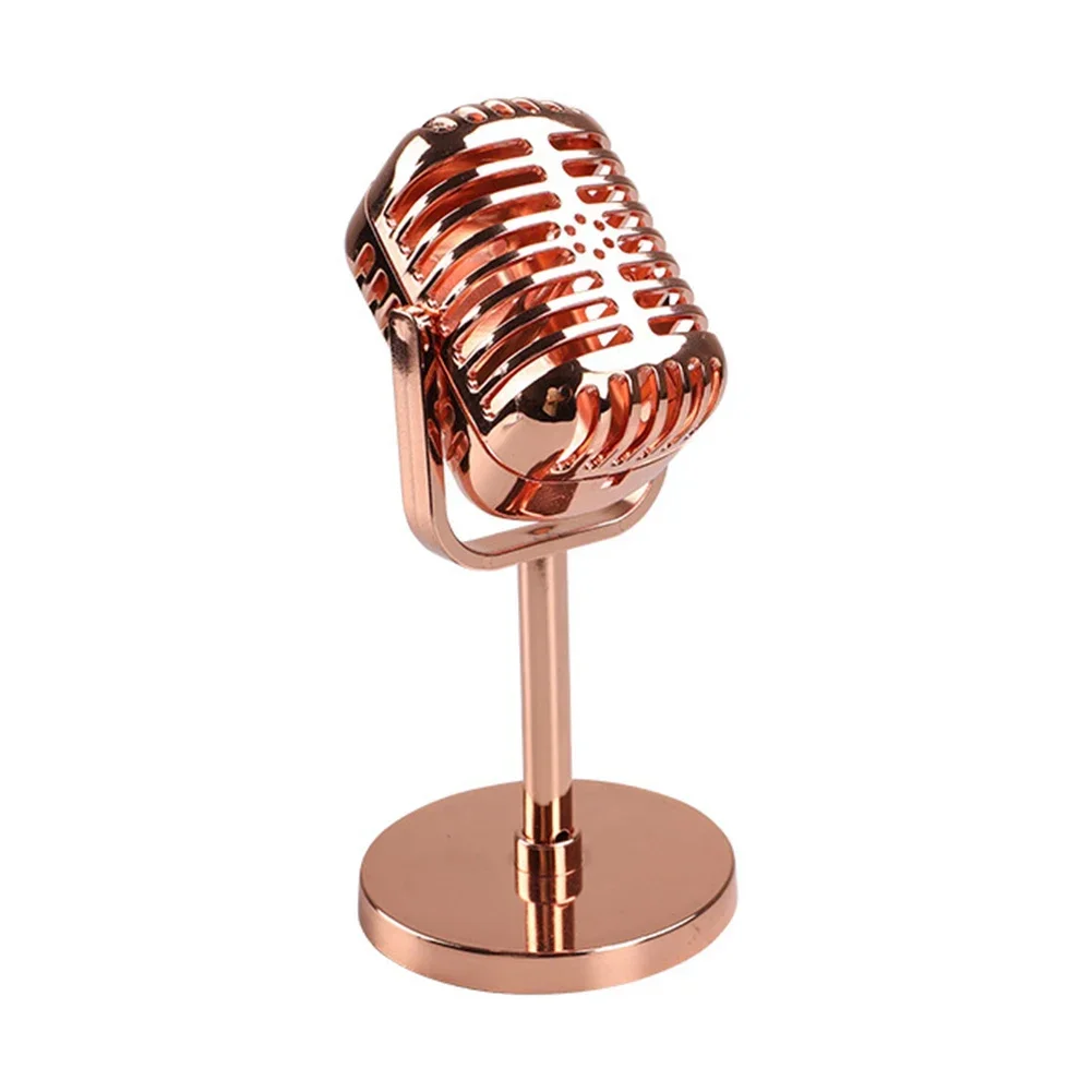 Retro Prop Microphone Retro Prop Vintage Style Classic Retro Gold High Quality Craftsmanship Old School Design
Retro Prop Microphone Retro Prop Vintage Style Classic Retro Gold High Quality Craftsmanship Old School Design