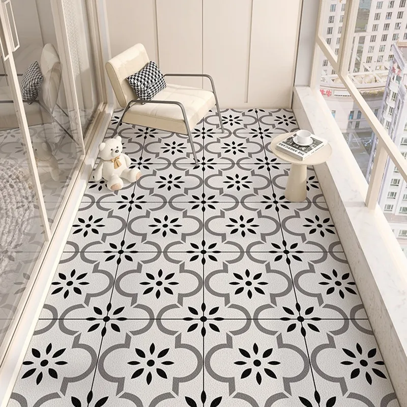 Balcony Foot Mat Home Decorative Kitchen Floor Mats Waterproof Anti-slip Rug PVC Leather Rug Sun-proof Oil-proof Ковер 러그 Tapis
Balcony Foot Mat Home Decorative Kitchen Floor Mats Waterproof Anti-slip Rug PVC Leather Rug Sun-proof Oil-proof Ковер 러그 Tapis