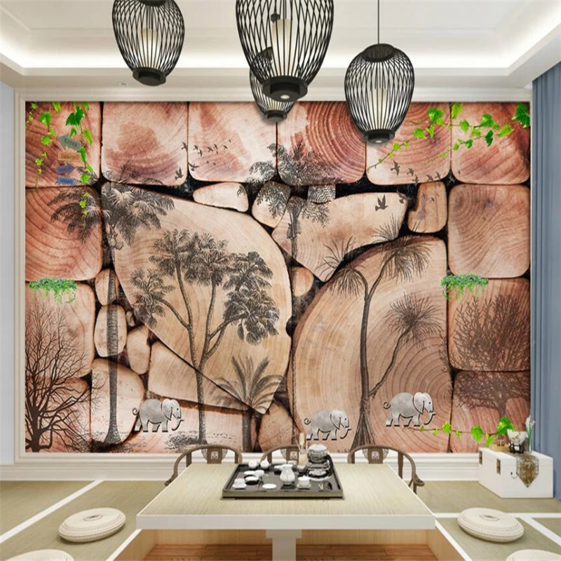 Customized European retro wood plank abstract forest bird restaurant bar mural green wallpaper Living room sofa TV background 3d
Customized European retro wood plank abstract forest bird restaurant bar mural green wallpaper Living room sofa TV background 3d