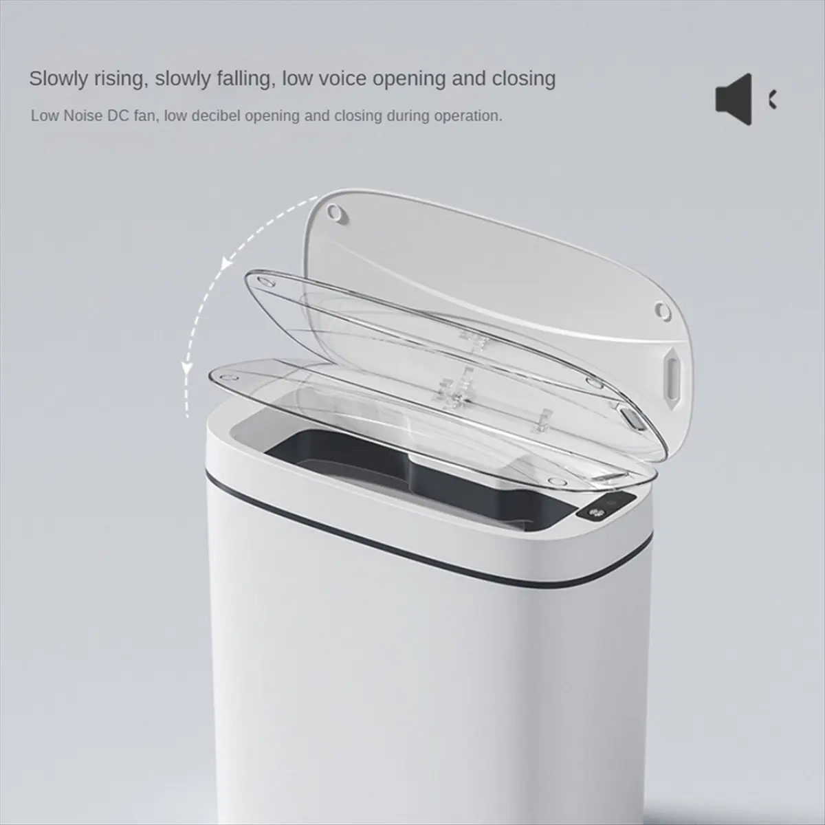 BABQ Automatic Smart Trash Can 3.2 Gallon with Touchless Motion Sensor and Anti, in Bathroom,Restroom, Kitchen
BABQ Automatic Smart Trash Can 3.2 Gallon with Touchless Motion Sensor and Anti, in Bathroom,Restroom, Kitchen