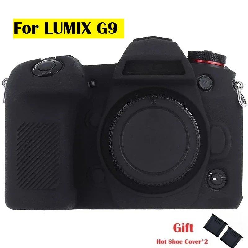 For LUMIX G9 Camera Bag Protective Sleeve Non-Slip and Dustproof Anti-Collision Litchi Pattern Silicone Case + Hot Shoe Cover
For LUMIX G9 Camera Bag Protective Sleeve Non-Slip and Dustproof Anti-Collision Litchi Pattern Silicone Case + Hot Shoe Cover