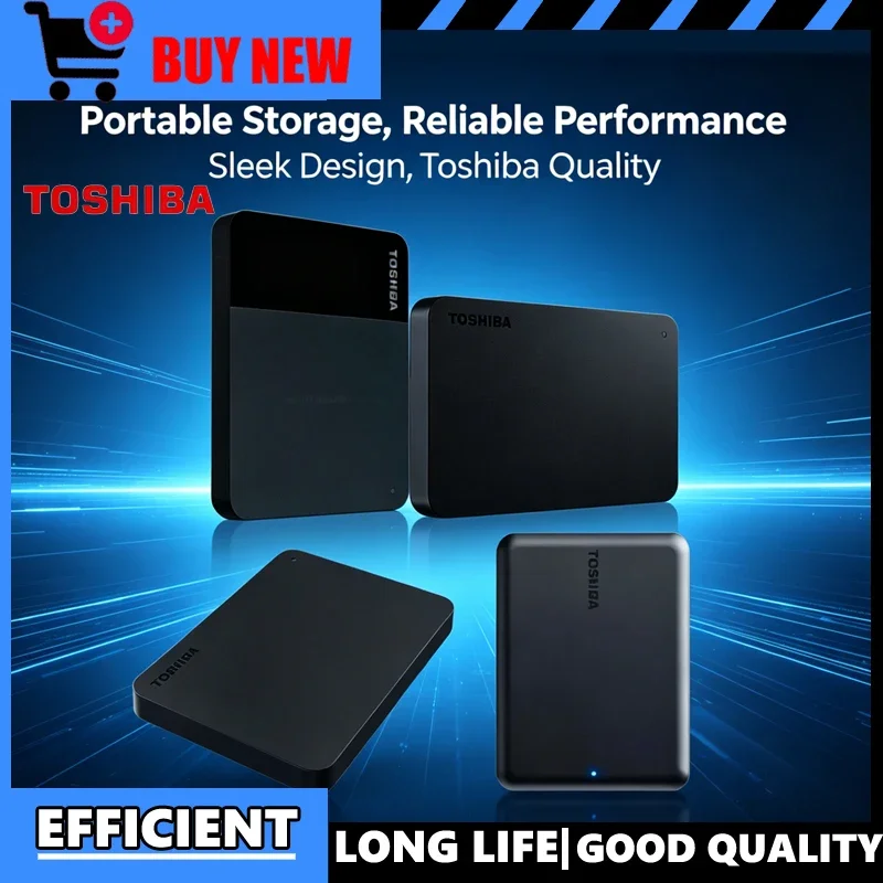 For Toshiba External HDD TO-J/A3/A5, USB 3.2 Fast Transfer, Mac/Windows Compatible, Lightweight & Portable for Secure Backup
For Toshiba External HDD TO-J/A3/A5, USB 3.2 Fast Transfer, Mac/Windows Compatible, Lightweight & Portable for Secure Backup