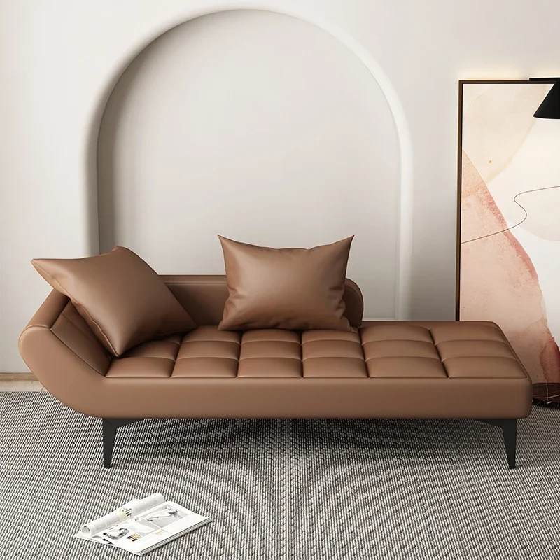 Italian light luxury leather sofa living room small apartment modern simple concubine chair bedroom leisure concubine couch
Italian light luxury leather sofa living room small apartment modern simple concubine chair bedroom leisure concubine couch