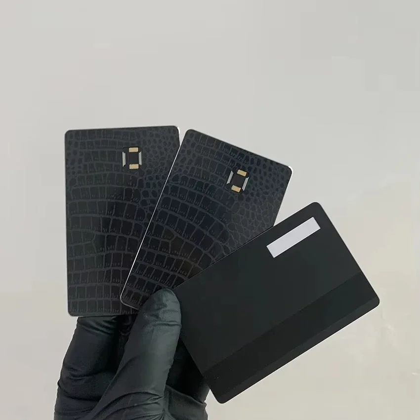 Двойной интерфейс RFID и NFC Цифровая пустая бесконтактная металлическая кредитная карта 13,56 МГц Номер модели ISO
Двойной интерфейс RFID и NFC Цифровая пустая бесконтактная металлическая кредитная карта 13,56 МГц Номер модели ISO