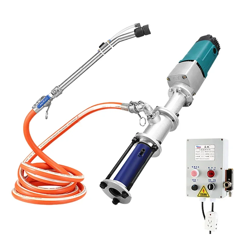 Brushless Mini Steel Gun Sprayer Putty Real Stone Fireproof Coating Anti-Crack Mortar Exterior Wall Spraying Tool
Brushless Mini Steel Gun Sprayer Putty Real Stone Fireproof Coating Anti-Crack Mortar Exterior Wall Spraying Tool