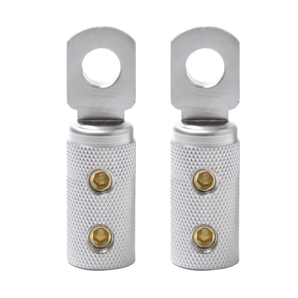 Electrical Butt Connector Terminal Joiner Deep Wire Recess Coupler Screw Set for 8 AWG Speaker Wire Installation
Electrical Butt Connector Terminal Joiner Deep Wire Recess Coupler Screw Set for 8 AWG Speaker Wire Installation