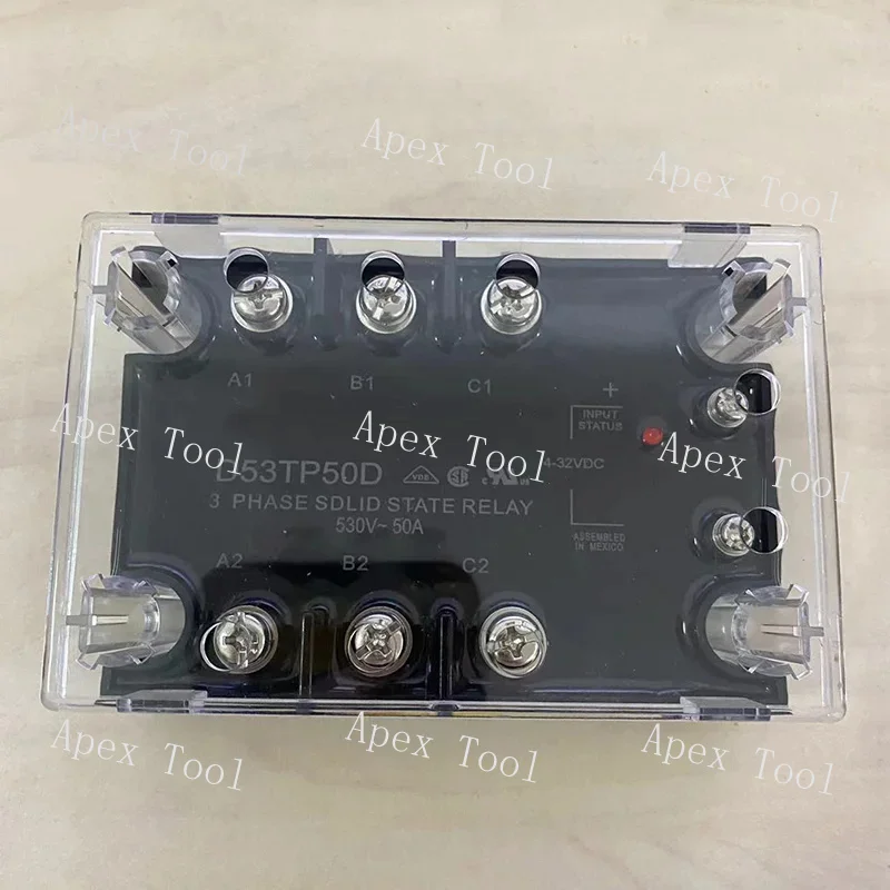 1 шт. новые твердотельные реле для CRYDOM D53TP25D D53TP50D A53TP50D
1 шт. новые твердотельные реле для CRYDOM D53TP25D D53TP50D A53TP50D