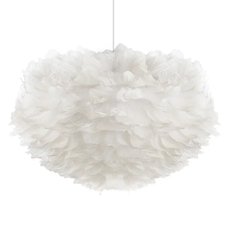 Feather warm romantic children's room bedroom lamps living room simple modern personality creative Nordic feather lamp
Feather warm romantic children's room bedroom lamps living room simple modern personality creative Nordic feather lamp