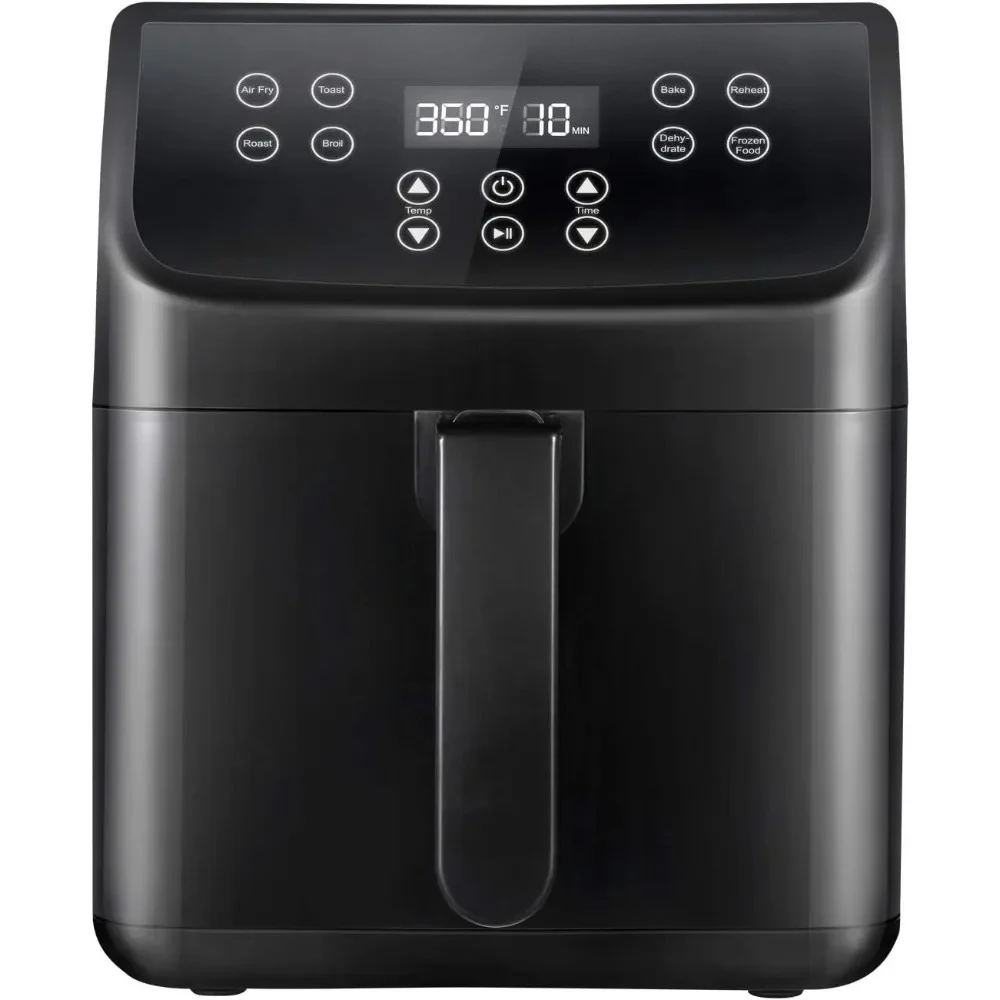 l # ' 5.8Qt Digital Air Fryer, Toaster Oven & Oilless Cooker, 1700W with 8 Preset Functions, LED Touchscreen, Shake Reminder
l # ' 5.8Qt Digital Air Fryer, Toaster Oven & Oilless Cooker, 1700W with 8 Preset Functions, LED Touchscreen, Shake Reminder