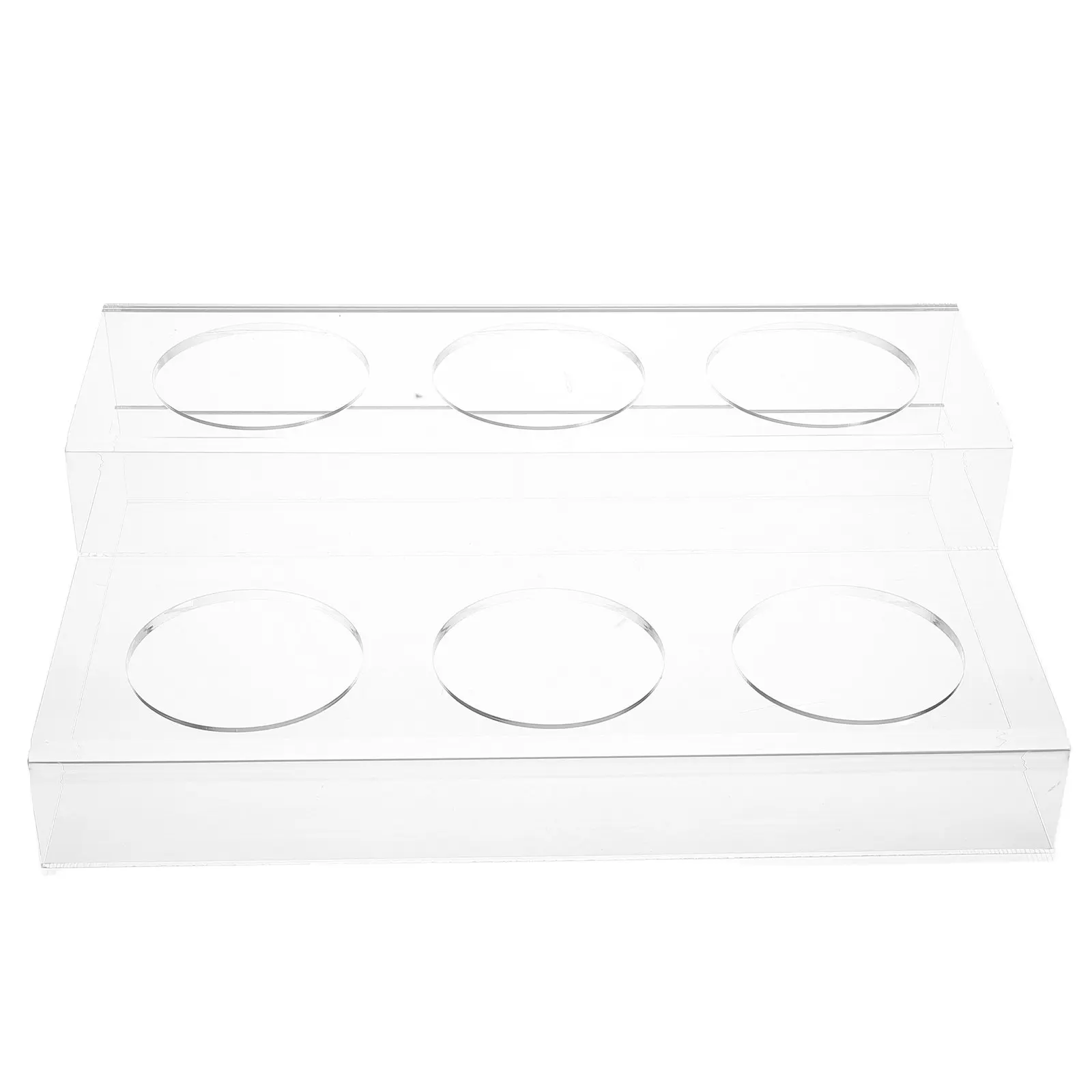 Coffee Syrup Organizer Acrylic Wine Bottle Holder 6-Slots Stable Transparent Rack for Kitchen Coffee Bar Countertop Storage
Coffee Syrup Organizer Acrylic Wine Bottle Holder 6-Slots Stable Transparent Rack for Kitchen Coffee Bar Countertop Storage