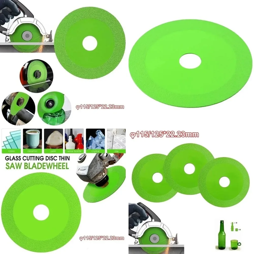 115/125mm Diamond Cutting Disc for Glass Marble Ceramic Tile Jade Crystal Grinding Wheel
115/125mm Diamond Cutting Disc for Glass Marble Ceramic Tile Jade Crystal Grinding Wheel
