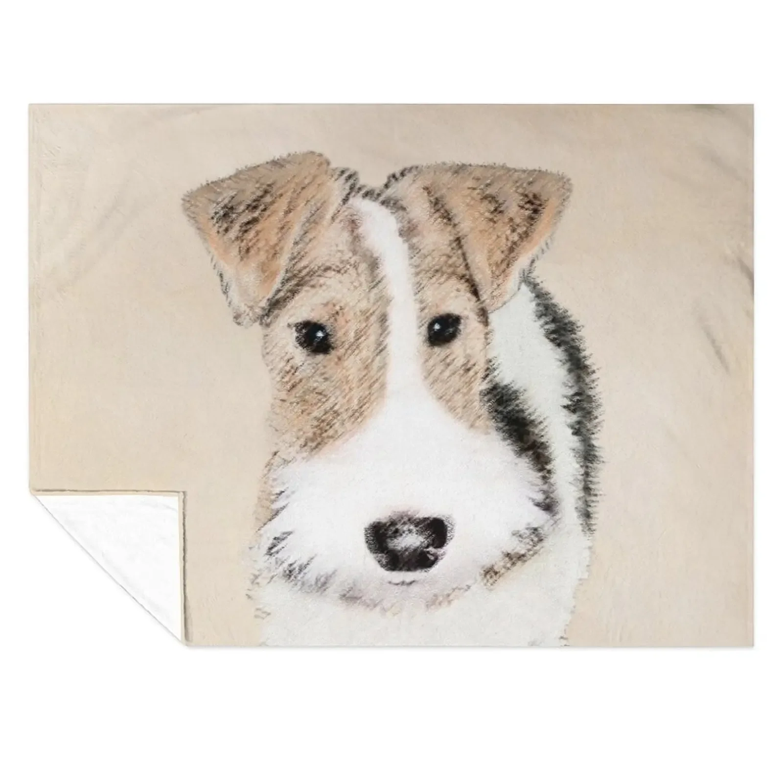 Wire Fox Terrier Throw Blanket Plaid on the sofa Decorative Throw Flannels for babies Blankets 
Wire Fox Terrier Throw Blanket Plaid on the sofa Decorative Throw Flannels for babies Blankets
