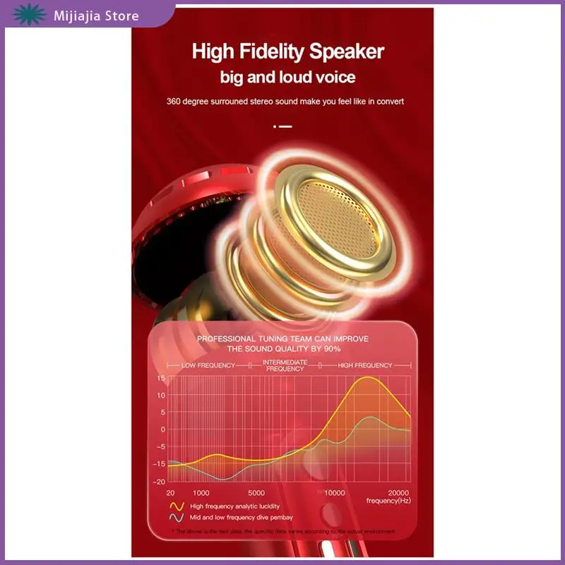 Wireless Microphone Karaoke Artifact Home Karaoke Family Ktv TV Singing Children's Handheld Microphone Black Easy To Use
Wireless Microphone Karaoke Artifact Home Karaoke Family Ktv TV Singing Children's Handheld Microphone Black Easy To Use
