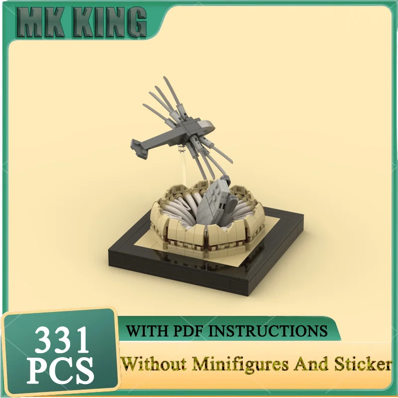 Popular Game Model Moc Building Blocks Dune Sandworm Attack Diorama Model Technology Bricks DIY Assembly Toys Construstion Gift
Popular Game Model Moc Building Blocks Dune Sandworm Attack Diorama Model Technology Bricks DIY Assembly Toys Construstion Gift