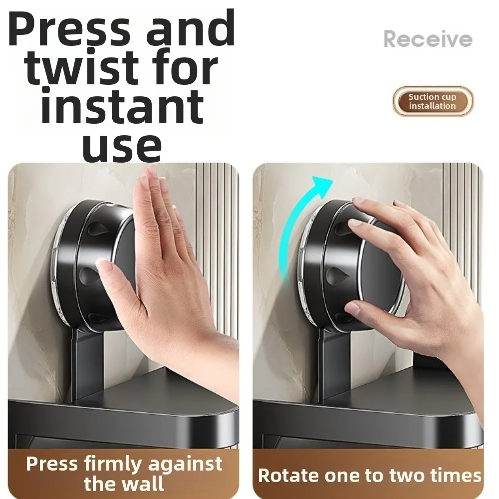 Suction Cup Bathroom Paper Holder High-Quality Multi-Functional Tissue Holder No-Drill Self Adhesive Toilet Paper Rack Home Use
Suction Cup Bathroom Paper Holder High-Quality Multi-Functional Tissue Holder No-Drill Self Adhesive Toilet Paper Rack Home Use
