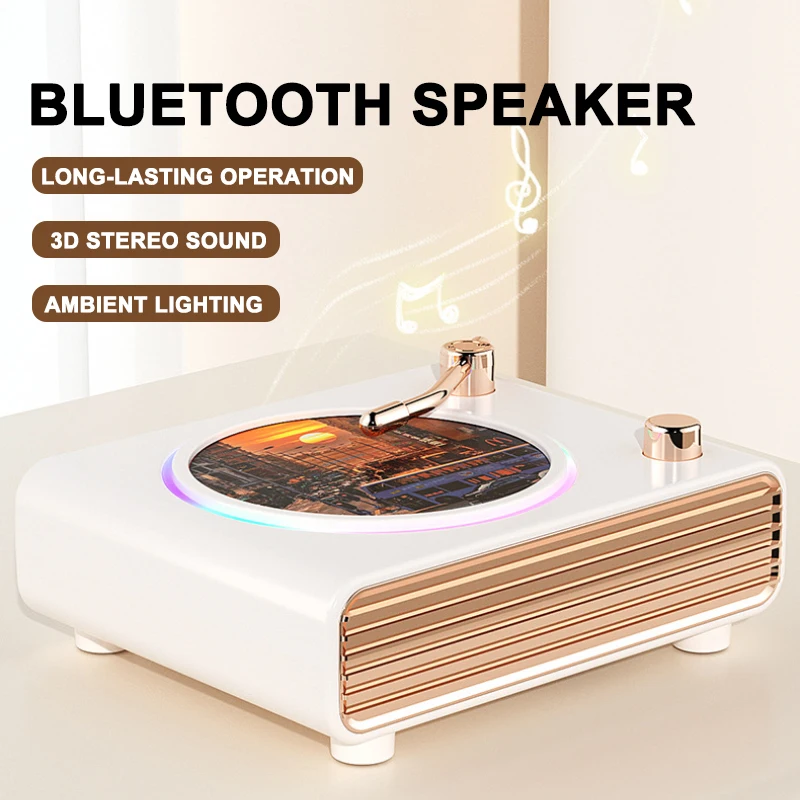 Retro Bluetooth Speaker 3D Mini Portable Desktop Wall Mounted Decoration Audio Outdoor Record Stereo Sound Box for Girls Gift
Retro Bluetooth Speaker 3D Mini Portable Desktop Wall Mounted Decoration Audio Outdoor Record Stereo Sound Box for Girls Gift