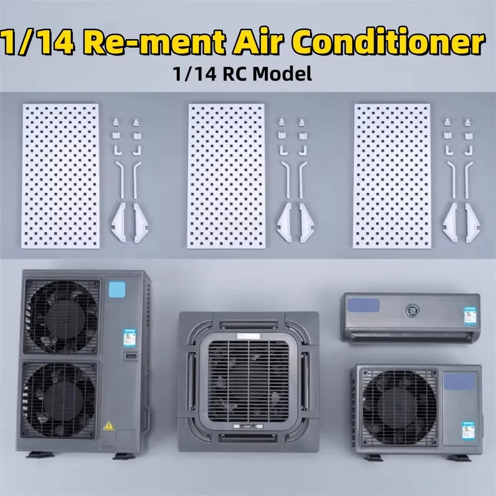 Air Conditioner Miniature Model Toy Re-Ment Display Stand For 1/14 Tamiya RC SCANIA 770S BENZ MAN VRemote Control Toy Diy Parts
Air Conditioner Miniature Model Toy Re-Ment Display Stand For 1/14 Tamiya RC SCANIA 770S BENZ MAN VRemote Control Toy Diy Parts