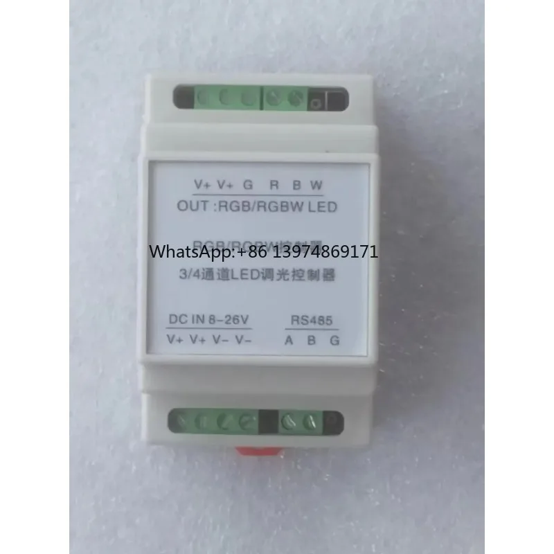 MODBUS RS485 WS2811 Pipeline LED Lamp Full‑color RGB Dimmable Light with RGB Controller
MODBUS RS485 WS2811 Pipeline LED Lamp Full‑color RGB Dimmable Light with RGB Controller