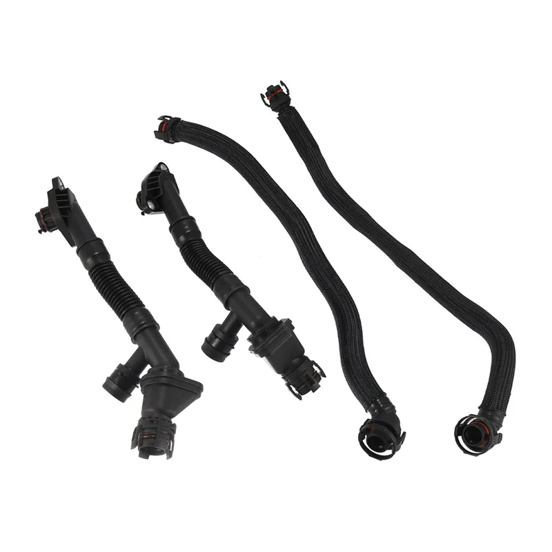 4PCS Car Left+Right Crankcase Vent Pipe for BMW 550I 650I 750I 750Li X5 X6 11157575641, 11157646087, 11157575640 
4PCS Car Left+Right Crankcase Vent Pipe for BMW 550I 650I 750I 750Li X5 X6 11157575641, 11157646087, 11157575640