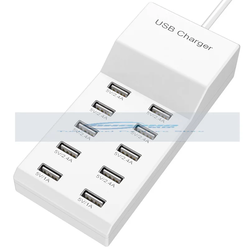 USB multi-port charger 10-port plug-in mobile phone 5v2a smart fast charging socket suitable for Huawei, Apple
USB multi-port charger 10-port plug-in mobile phone 5v2a smart fast charging socket suitable for Huawei, Apple