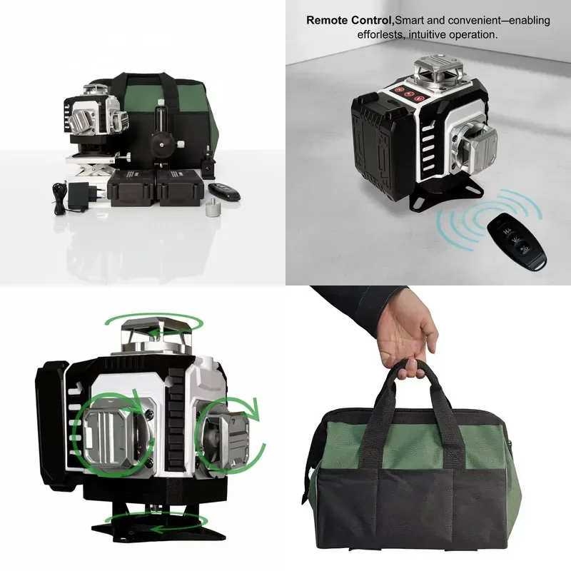 【CHIMU HOME】 16-Line Green Beam 360° Self-Leveling Level for Tile Installation
【CHIMU HOME】 16-Line Green Beam 360° Self-Leveling Level for Tile Installation