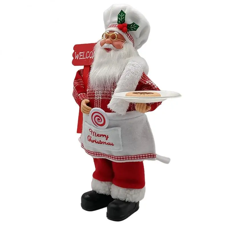 Merry Christmas Santa Claus Doll Decoration Desktop Decorative Standing Santa Claus Figure Portable Santa Doll Figurine Ornament
Merry Christmas Santa Claus Doll Decoration Desktop Decorative Standing Santa Claus Figure Portable Santa Doll Figurine Ornament