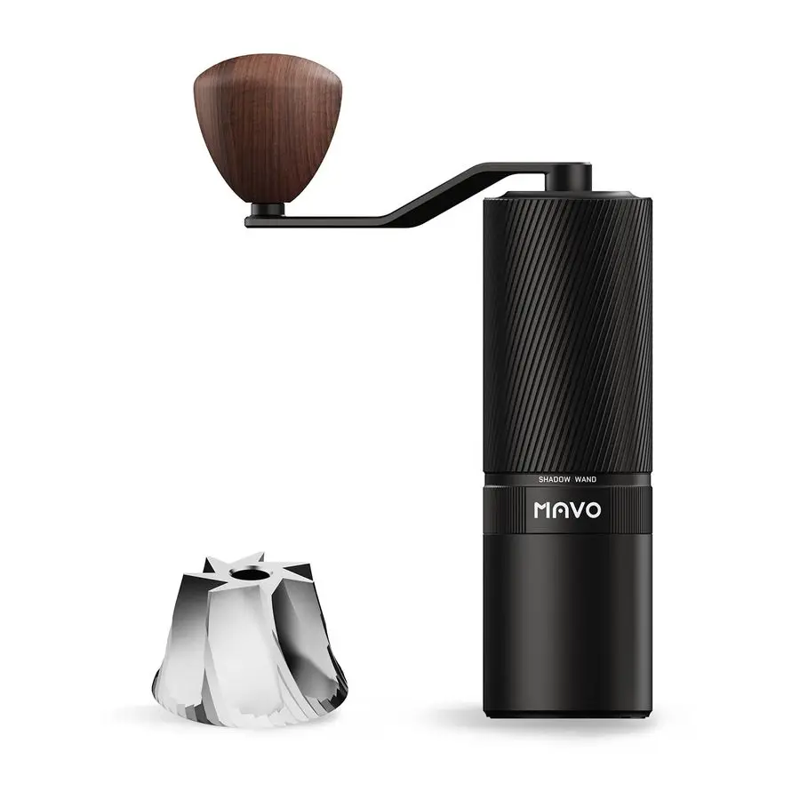 Ручная кофемолка, ручная кофемолка Shadow Wand, емкость 25 г с пятиугольными коническими заусенцами из нержавеющей стали с ЧПУ, регулируемая
Ручная кофемолка, ручная кофемолка Shadow Wand, емкость 25 г с пятиугольными коническими заусенцами из нержавеющей стали с ЧПУ, регулируемая