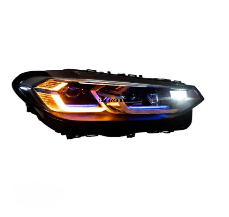 Suitable for 2018-2021 X3 G01 G08 headlight old model to new dynamic turn signal car - xenon lamp
Suitable for 2018-2021 X3 G01 G08 headlight old model to new dynamic turn signal car - xenon lamp