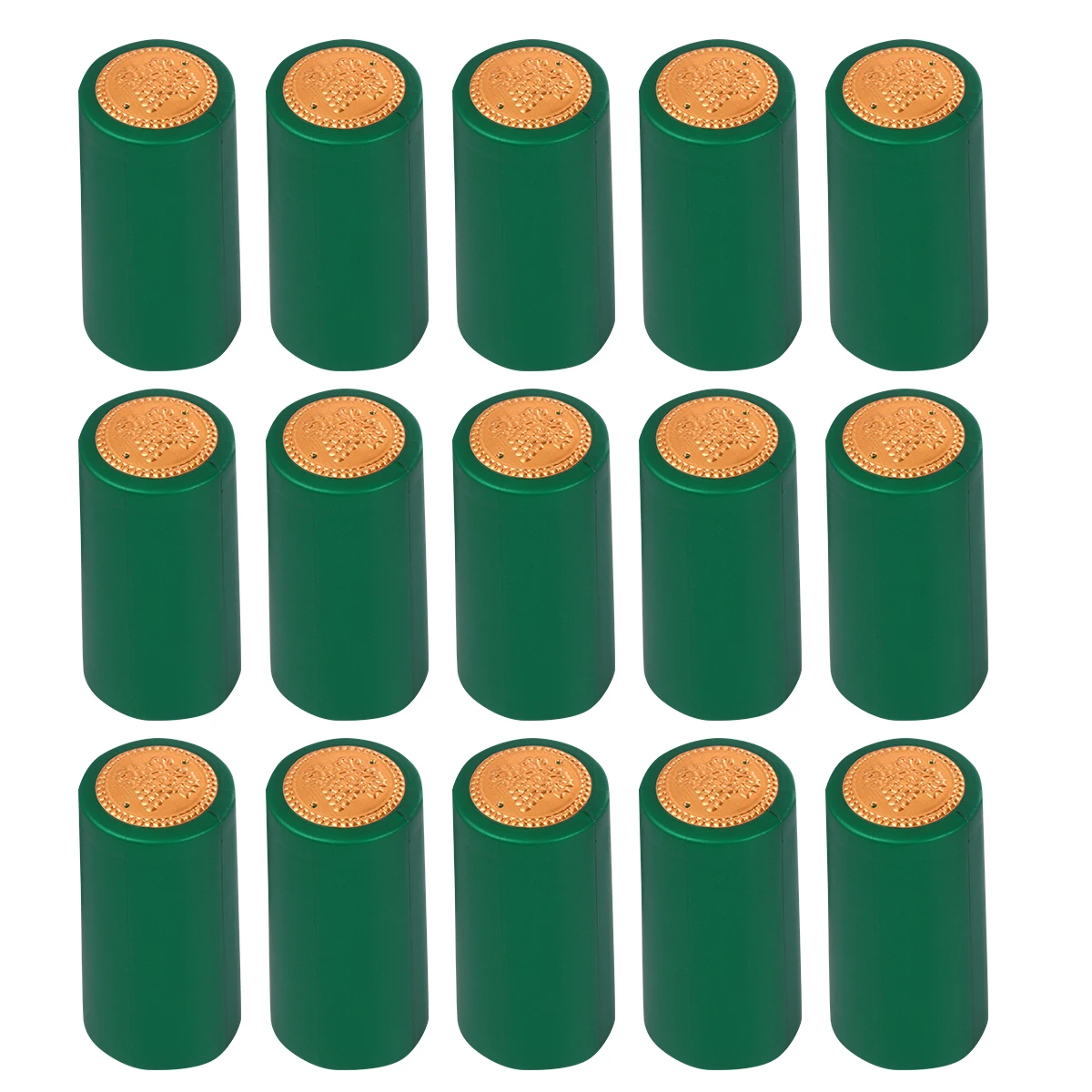 100 Pcs Wraps Black Top Bottle Heat Shrink Capsule Green Plastic Tops for Liquor Bottles
100 Pcs Wraps Black Top Bottle Heat Shrink Capsule Green Plastic Tops for Liquor Bottles