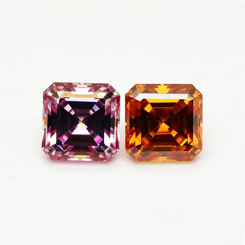 Asscher Shape Colors Moissanite Loose Stones 0.5ct-5.0ct VVS1 Lab Grown Diamond 3Excellent Gemstones with GRA Certificate
Asscher Shape Colors Moissanite Loose Stones 0.5ct-5.0ct VVS1 Lab Grown Diamond 3Excellent Gemstones with GRA Certificate