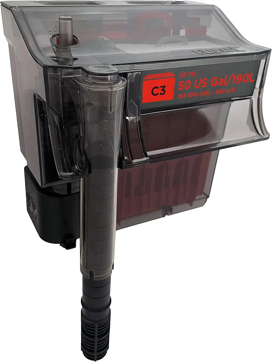 High-Efficiency 5-Stage Aquarium Filter for Tanks up to 50 Gallons, Freshwater and Saltwater Compatible
High-Efficiency 5-Stage Aquarium Filter for Tanks up to 50 Gallons, Freshwater and Saltwater Compatible