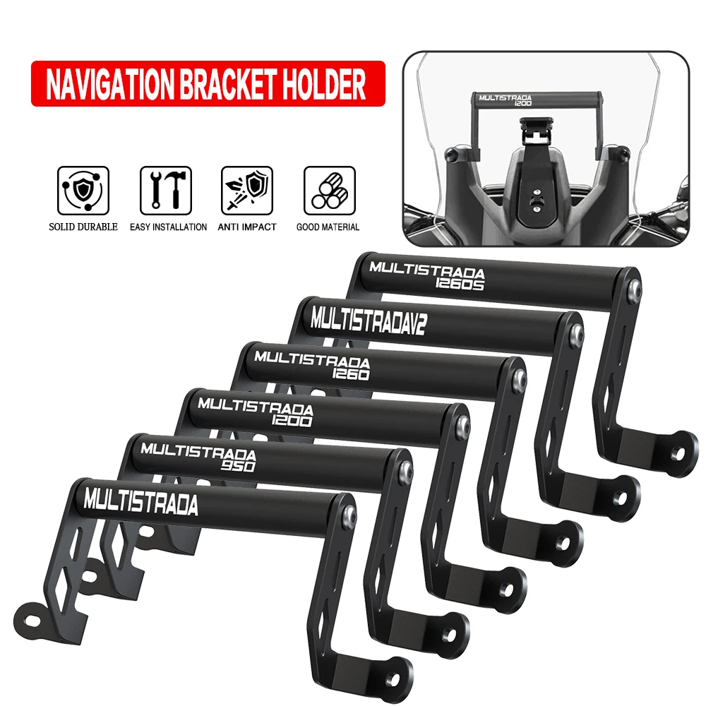 Fit For Ducati Multistrada 950 1200 Enduro 1260 V2 Navigation Mount GPS Phone Holder Stand Bracket Motorbike GPS Handlebar Clamp
Fit For Ducati Multistrada 950 1200 Enduro 1260 V2 Navigation Mount GPS Phone Holder Stand Bracket Motorbike GPS Handlebar Clamp