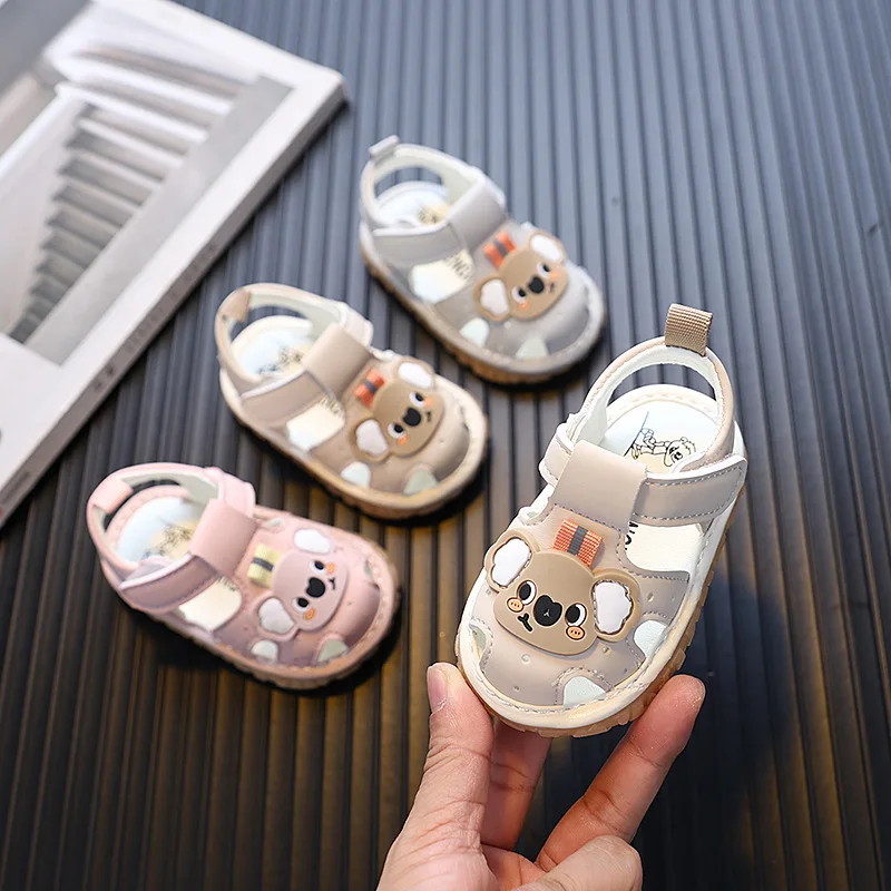 children whistle shoes infant sandal Summer toddler sandals baby boy girl cartoon soft sole toe anti-collision sandals 0-2 years
children whistle shoes infant sandal Summer toddler sandals baby boy girl cartoon soft sole toe anti-collision sandals 0-2 years